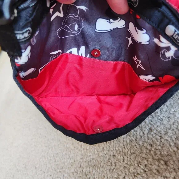 NWOT *RARE* LeSportsac Disney 100 Team Micky Mini Crossbody Bag - Picture 5 of 12